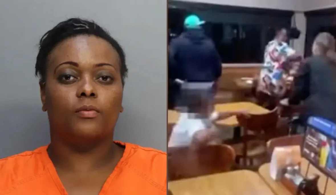 Florida woman, 34, says racial slur sparked fight at IHOP where she was accused of attacking 14-year-old girl