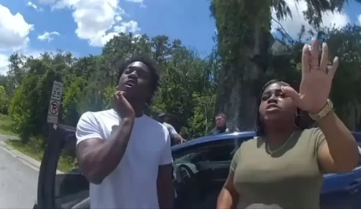 'Y’all Full of It': Woman Confronts Cops After They Stop Black Teen for Window Tint, Then Push to Search His Car Without Cause in Viral Video