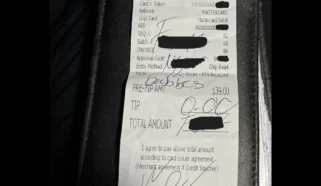 Brawl Erupts In Kansas College Town After Man Scrawls ‘F--k You Ni---r’ on Bar Receipt Instead of Leaving a Tip