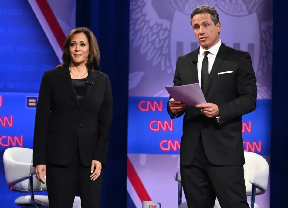 Ex-CNN Host Chris Cuomo Draws Heat After Saying Kamala Harris Went from Being Disliked to the 'Black, Female Jesus'