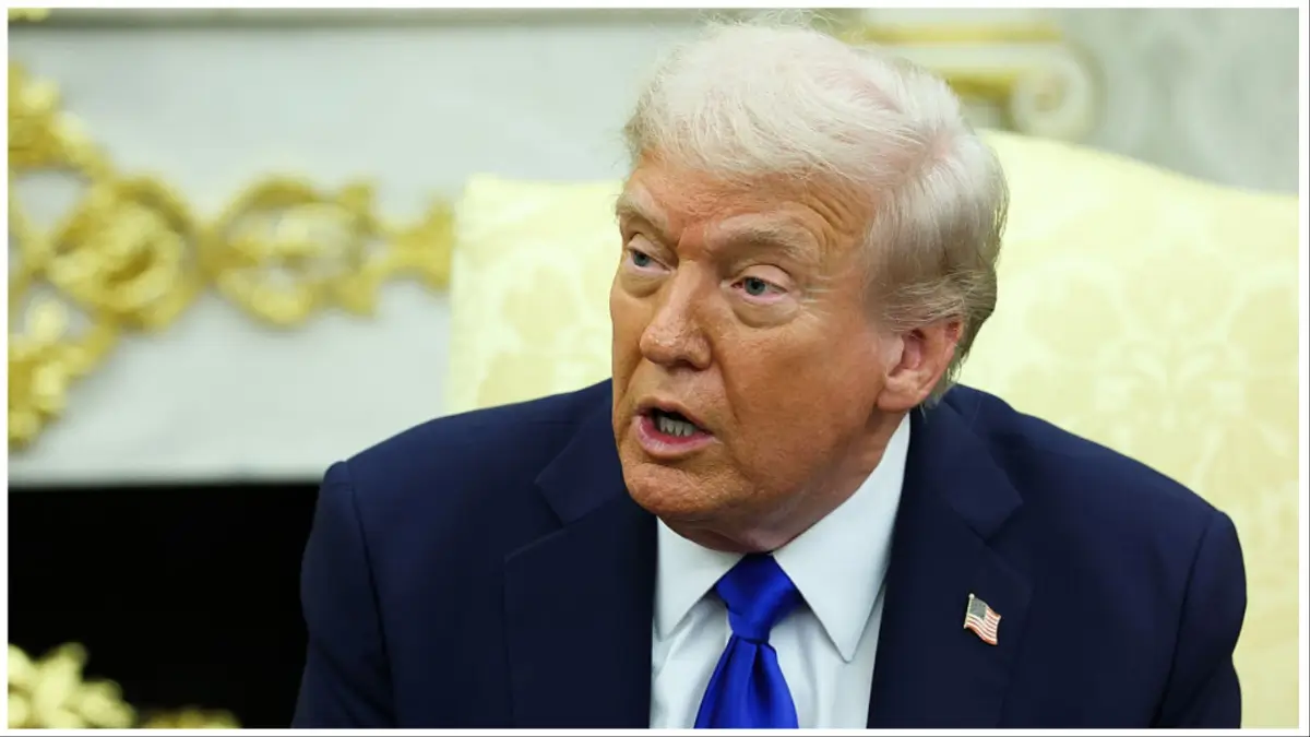 President Donald Trump on Monday sought to reframe the Justice Department’s partial release of the Jeffrey Epstein files as damaging to the reputations of