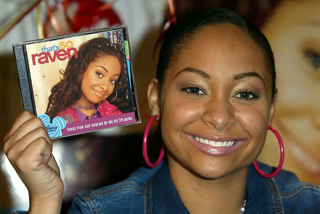 BURBANK, CA - MAY 18: Singer Raven Symone, star of the hit Disney Channel series That's So Raven, poses during an appearance at the Virgin Megastore in Burbank, where she signed copies of the soundtrack CD, which hit shelves today, May 18, 2004 in Burbank, California. (Photo: Frazer Harrison/Getty Images)
