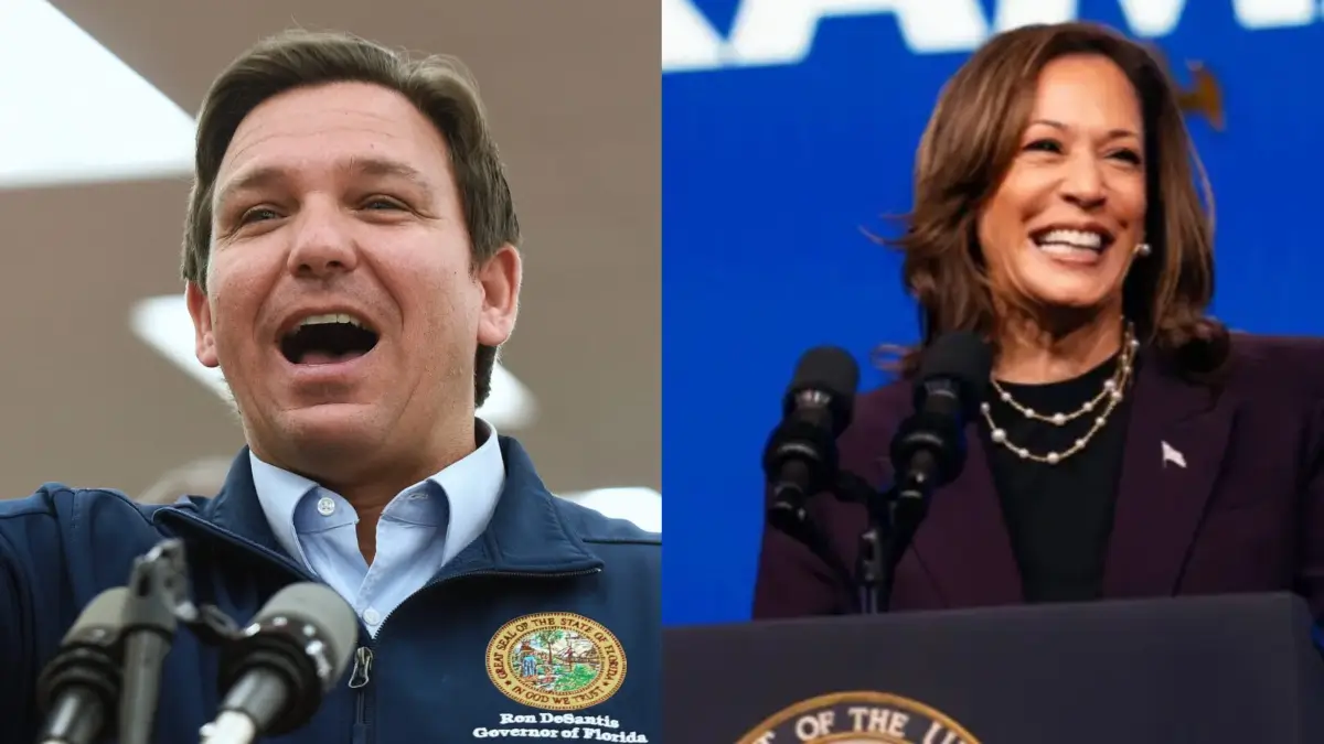 Kamala Harris Rips Into Ron DeSantis for Ignoring Her Call on Hurricane Milton Response As 'View' Host Ana Navarro Implies He Will Regret It