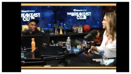 Charlamagne challenges Lara on The Breakfast Club