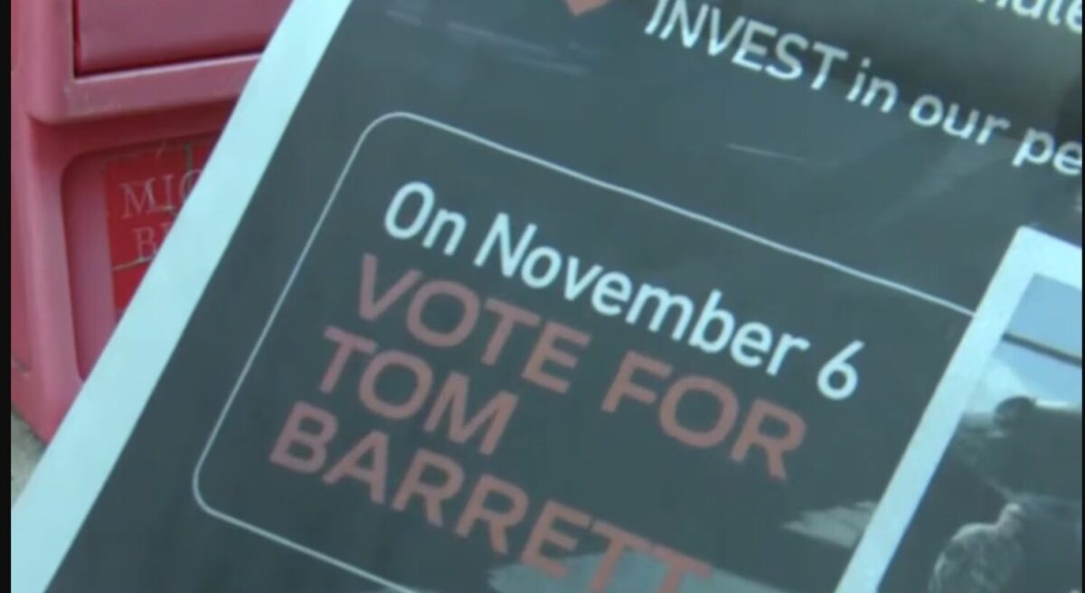 Ad with wrong election date