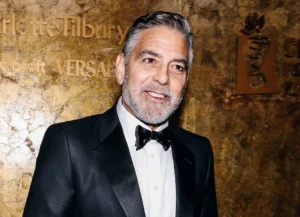 George Clooney at the Clooney Foundation For Justice's "The Albies" held at The New York Public Library on September 28, 2023 in New York City. (Photo by Nina Westervelt/Variety via Getty Images)