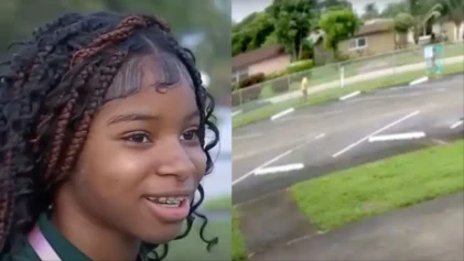 Shocking Video Shows Florida 13-Year-Old Girl Fight Off Would-be Kidnapper After Stepping Off School Bus In Broad Daylight, Police Offer Reward for Suspect's Capture