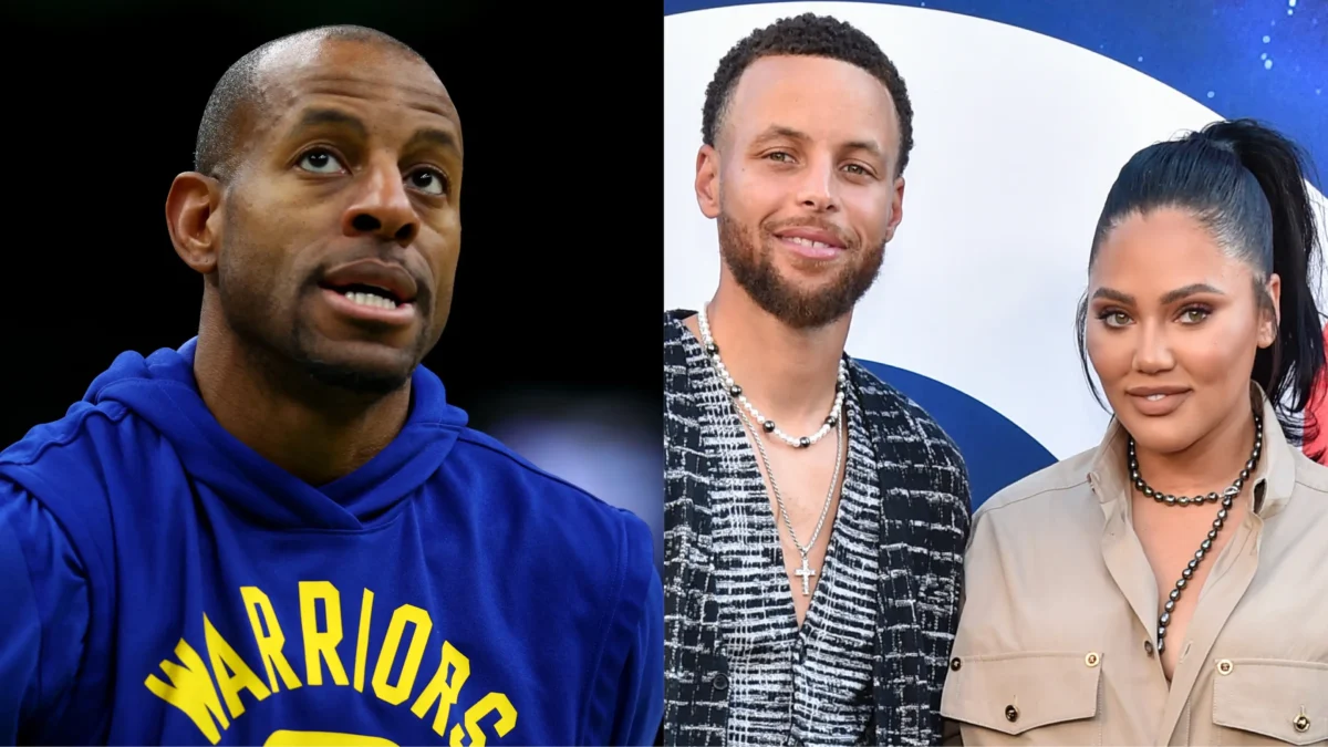 Andre Iguodala guards the mysterious incident of Steph Curry's 'furniture' with his life so as not to risk his marriage with the 'beautiful' Ayseha Curry (Photos: Elsa/Getty Images; Rodin Eckenroth/FilmMagic)