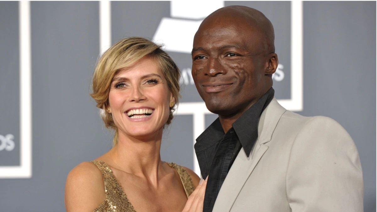 Model Heidi Klum and singer Seal arrive at the 53rd Annual GRAMMY Awards held at the Staples Center on February 13, 2011 in Los Angeles, California. (Photo: John Shearer/WireImage)