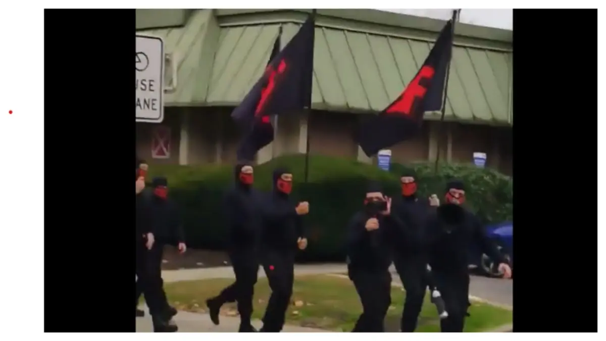 Neo Nazi march in Ohio