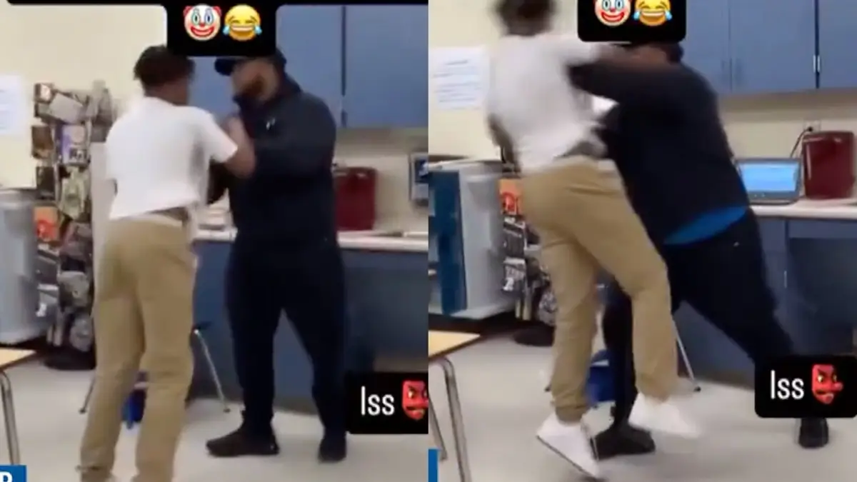 'Stop Talking About My Mom': Video Shows Georgia Teacher Violently Throw Sixth Grader Across Classroom After Boy Allegedly Confronts Him Over Cruel Comment