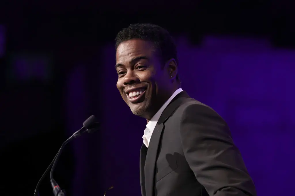 NEW YORK, NEW YORK - MARCH 15: Chris Rock speaks onstage at the National Board of Review annual awards gala at Cipriani 42nd Street on March 15, 2022 in New York City. (Photo by Jamie McCarthy/Getty Images for National Board of Review)
