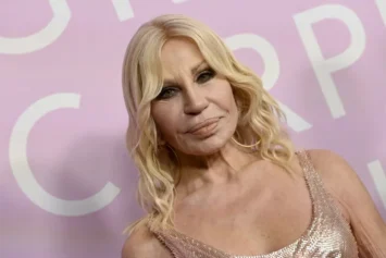 WEST HOLLYWOOD, CALIFORNIA - MARCH 06: Donatella Versace attends the 2024 Green Carpet Fashion Awards at 1 Hotel West Hollywood on March 06, 2024 in West Hollywood, California. (Photo by Axelle/Bauer-Griffin/FilmMagic)