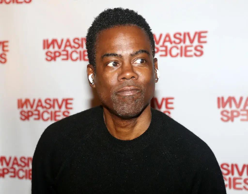 NEW YORK, NEW YORK - MAY 15: Chris Rock poses at the opening night of the new play "Invasive Species" at The Vineyard Dimson Theater on May 15, 2024 in New York City. (Photo by Bruce Glikas/Getty Images)
