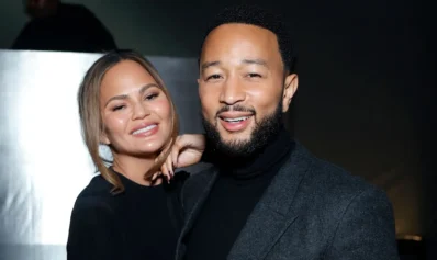 WEST HOLLYWOOD, CALIFORNIA - NOVEMBER 09: (L-R) Chrissy Teigen and John Legend attends the 2024 Baby2Baby Gala Presented by Paul Mitchell at Pacific Design Center on November 09, 2024 in West Hollywood, California. (Photo by Stefanie Keenan/Getty Images for Baby2Baby)