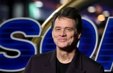 LONDON, ENGLAND - DECEMBER 10: Jim Carrey attends the "Sonic The Hedgehog 3" UK Premiere at Cineworld Leicester Square on December 10, 2024 in London, England. (Photo by Stuart C. Wilson/Getty Images)