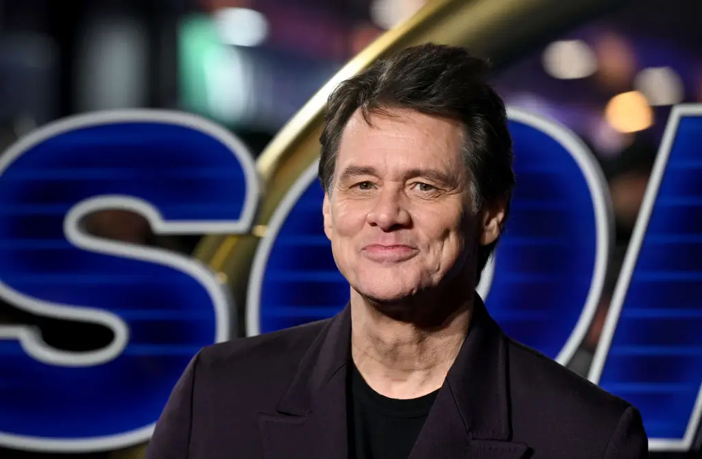 LONDON, ENGLAND - DECEMBER 10: Jim Carrey attends the "Sonic The Hedgehog 3" UK Premiere at Cineworld Leicester Square on December 10, 2024 in London, England. (Photo by Stuart C. Wilson/Getty Images)
