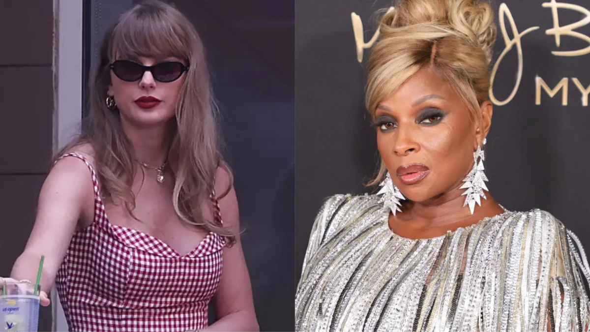 Taylor Swift’s Version of Mary J. Blige’s Hit Single ‘Family Affair’ Gets Slammed After Old Video of Her Performance Resurface (Photos: Sarah Stier/Getty Images;T heo Wargo/Getty Images )
