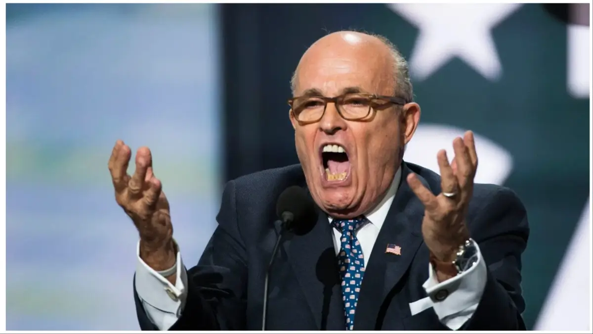 ‘Holy Orthopedic’: Rudy Giuliani’s ‘Square Shape’ Footwear Has Fans Zooming In On Disturbing Detail That Explains Why He’s Always Stumbling’