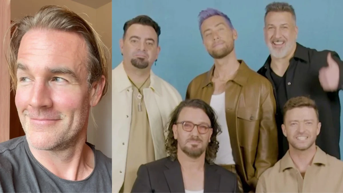 James Van Der Beek Reveals He Used His ID to Sneak NSYNC Into an Club to See Prince as They Were Underage (Photos: @vanderjames / Instagram; @nsync / Instagram)