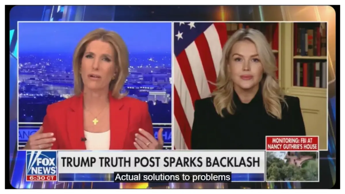 Fox News Suddenly Flips on Trump Over Racist Video, Ingraham Pins the White House Down on Live TV — and Refuses to Let It Go