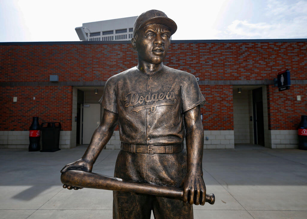 Man Arrested for Stealing Beloved Bronze Jackie Robinson Statue In ...