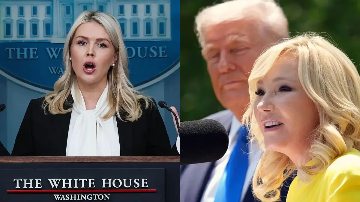 ‘This Is Wild’: Karoline Leavitt Slams the Pope as Trump’s Spirtual Adviser Calls for Tithes to Israel—But Critics Hijack Her Pitch and Shut It All the Way Down