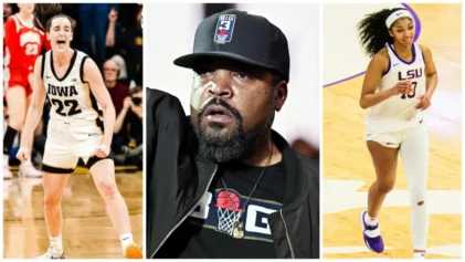 Ice Cube's $5 million offer to Cailtln Clarks sparks discourse from Angel Reese fans.