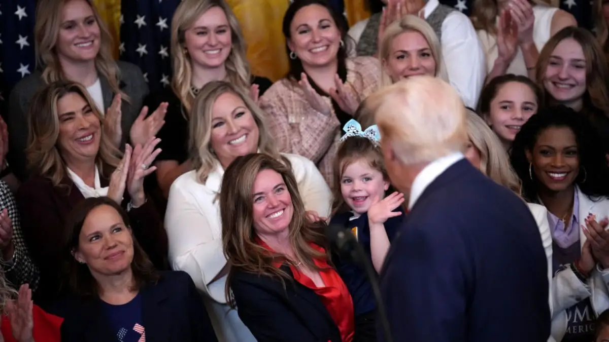 ‘He was Gonna Cry’: Trump Loses It During Encounter with Blond Woman as Critics Warn Her Gesture Could ‘Cost Her More Than Gold’