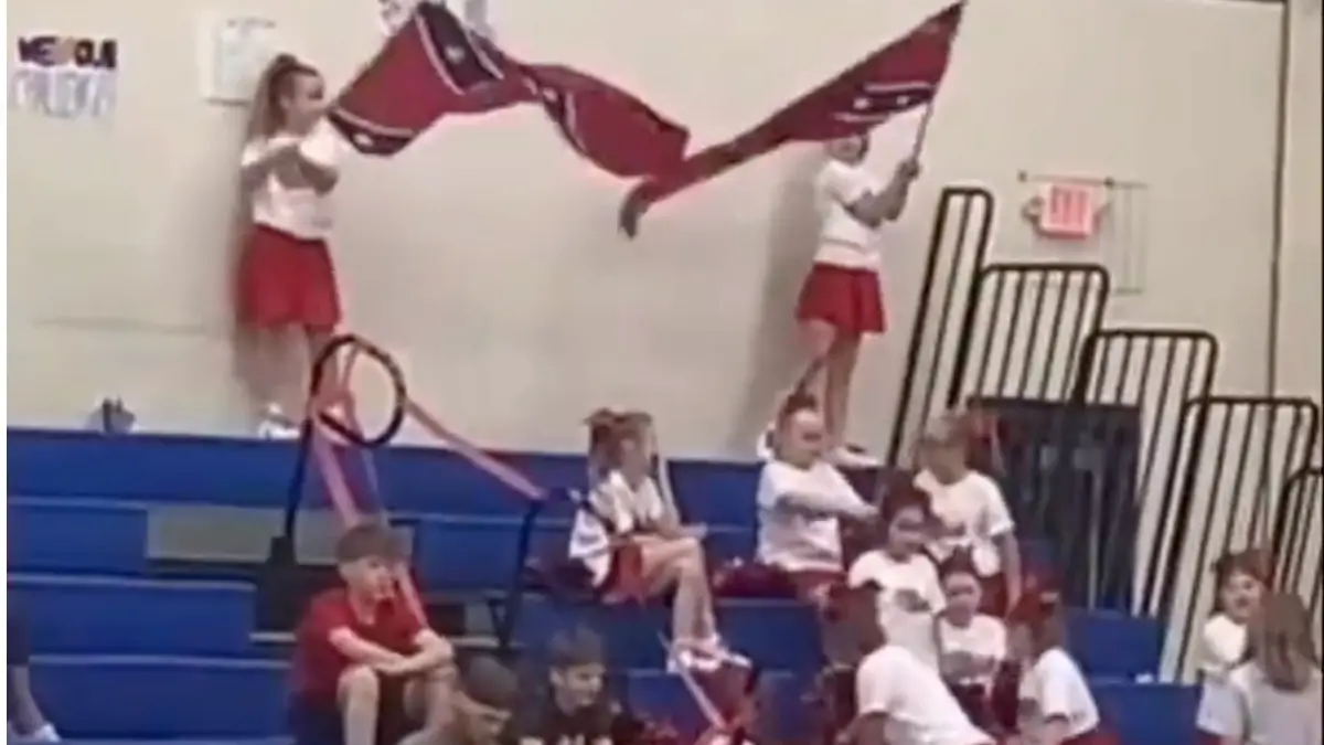 Parents Outraged After Virginia Middle Schoolers Caught Waving Confederate Flags at Basketball Game Face Death Threats, Claim They Have the Right to Do It
