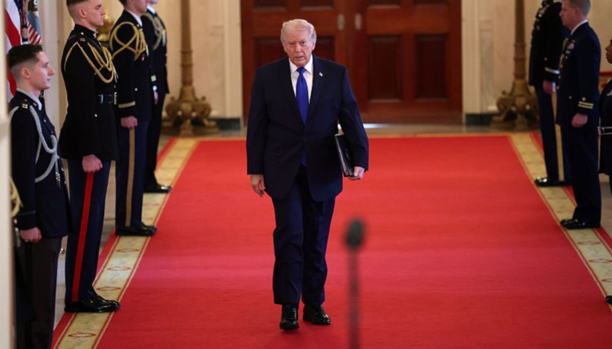‘The Shakedowns He Pulls’:  Trump Gets Blasted by Company Behind the Shoes He Gifted His Team as Trade Wars Throw Family Business Into Chaos