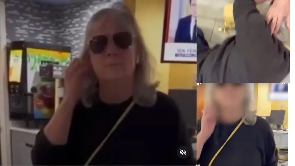 ‘Soooo Satisfying!’: White Woman Allegedly Spits on Black Hotel Guest and Then Gets More Than What She Bargained for and Then the Video Goes Viral