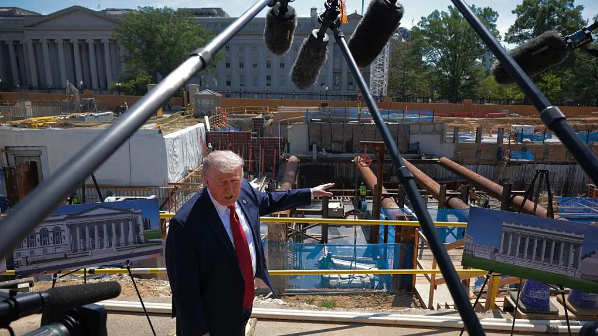 ‘A New Six Flags?’: Trump’s $60 Million Birthday Circus Is Already Taking Over the White House Lawn — and the Leaked Photos Have People Stunned