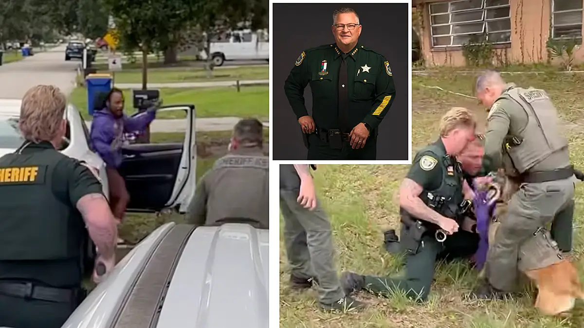 Brevard County Sheriff Wayne Ivey was so proud of his deputies allowing a K-9 to maul a Black man who appeared to be complying with their orders that he