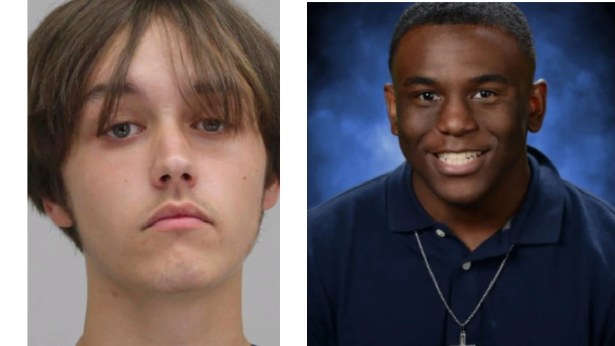 Lucas Roper (left) is facing facing charges in connection to Daniel Erving's (right) death.