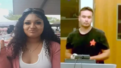 Arianna Jones (left) was found dead in a "shallow desert grave." Dominic Rodolico (right) is now charged with her murder.