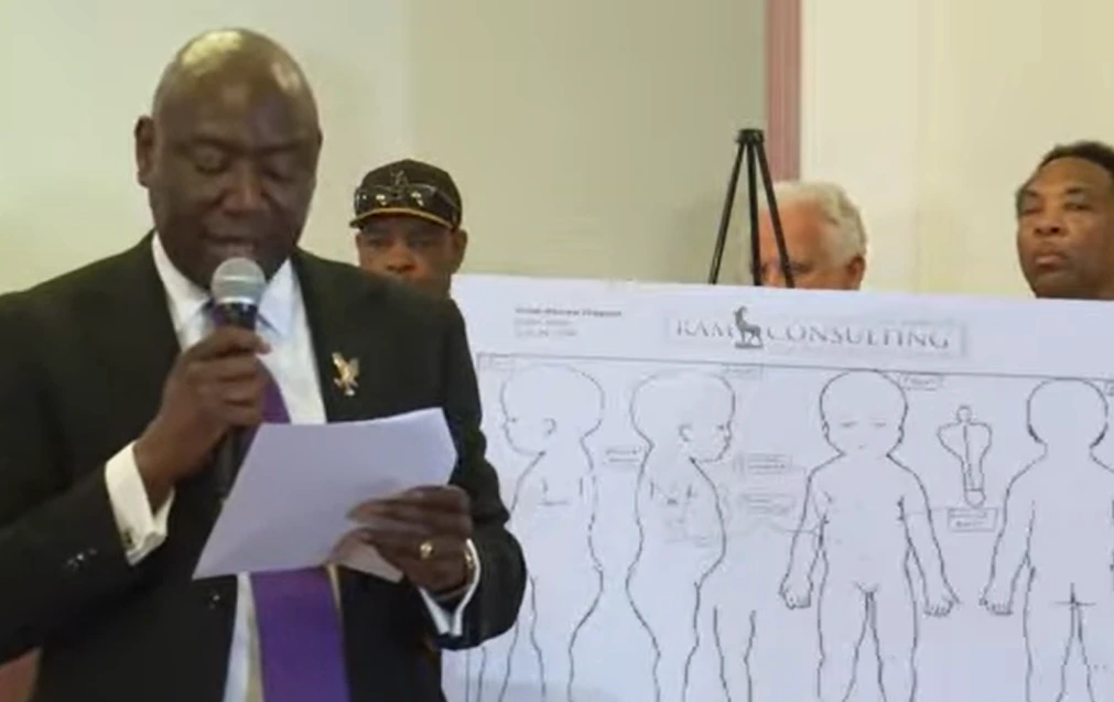 Attorney Ben Crump is sharing details from Kohen Wiley's autopsy.