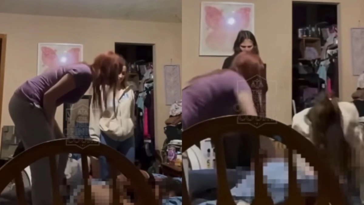 Audrey Masarik was attacked by a group of white women.