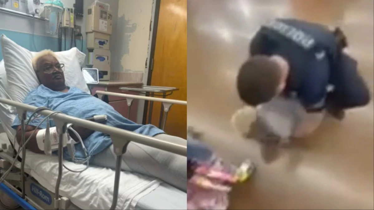 Patricia Tarver suffered a panic attack after an officer violently arrested her at a Walmart.
