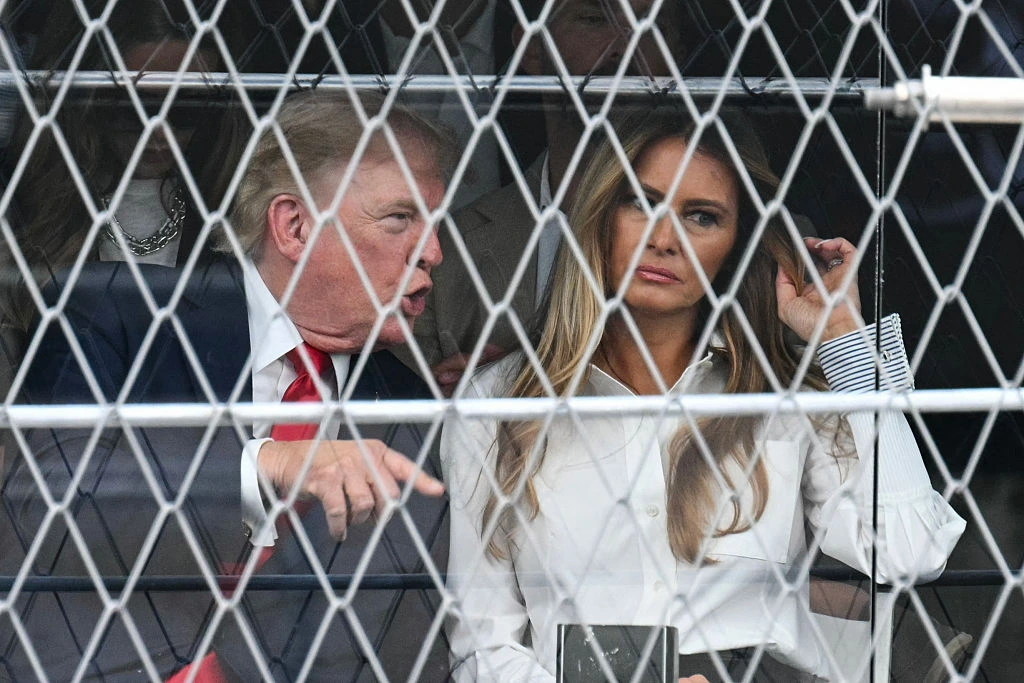 ‘She’s Pissed!’: Melania Is Done Playing Nice With Trump as Tense Argument Erupts and Cameras Catch Her Slapping His Hand Away Before Storming Off