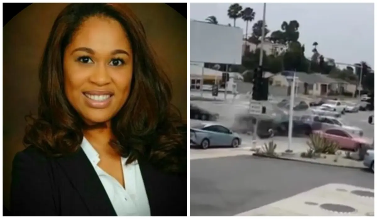 Video Shows Baby Flying Through Air, Unborn Son Ripped from Mother's Womb as Family of Crash Victims Runs Out of Court During Nicole Linton Trial