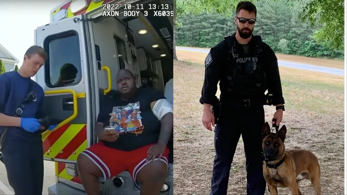 Virginia K-9 Bites Black Man