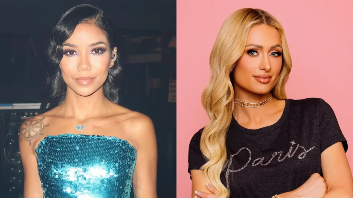 Jhene Aiko and Two Kids Lose Everything In Wildfire as Singer Forced to Defend Herself From Trolls Who Think She Has 'Paris Hilton Money' (Photos: @jheneaiko / Instagram; @parishilton/Instagram)
