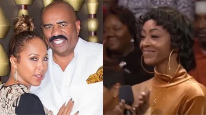 Steve Harvey's advice for woman to use Marjorie Harvey's "soft ultimatum" for relationships resurfaces months after celebrity couple's alleged marital turmoil. (Photo: @iamsteveharveytv/Instagram; Steve Harvey TV/YouTube)