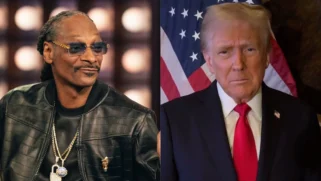 Snoop Dogg Receives Backlash for Allegedly Performing at First-Ever ‘Crypto Ball’ In Honor of Donald Trump’s Inauguration (Photos: @kellyclarksonshow/Instagram; @realdonaldtrump/Instagram)