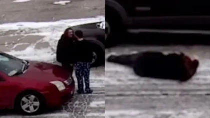 Ohio Woman Learns the Hard Way After Challenging Male Motorist to a Fight, Viral Video Shows