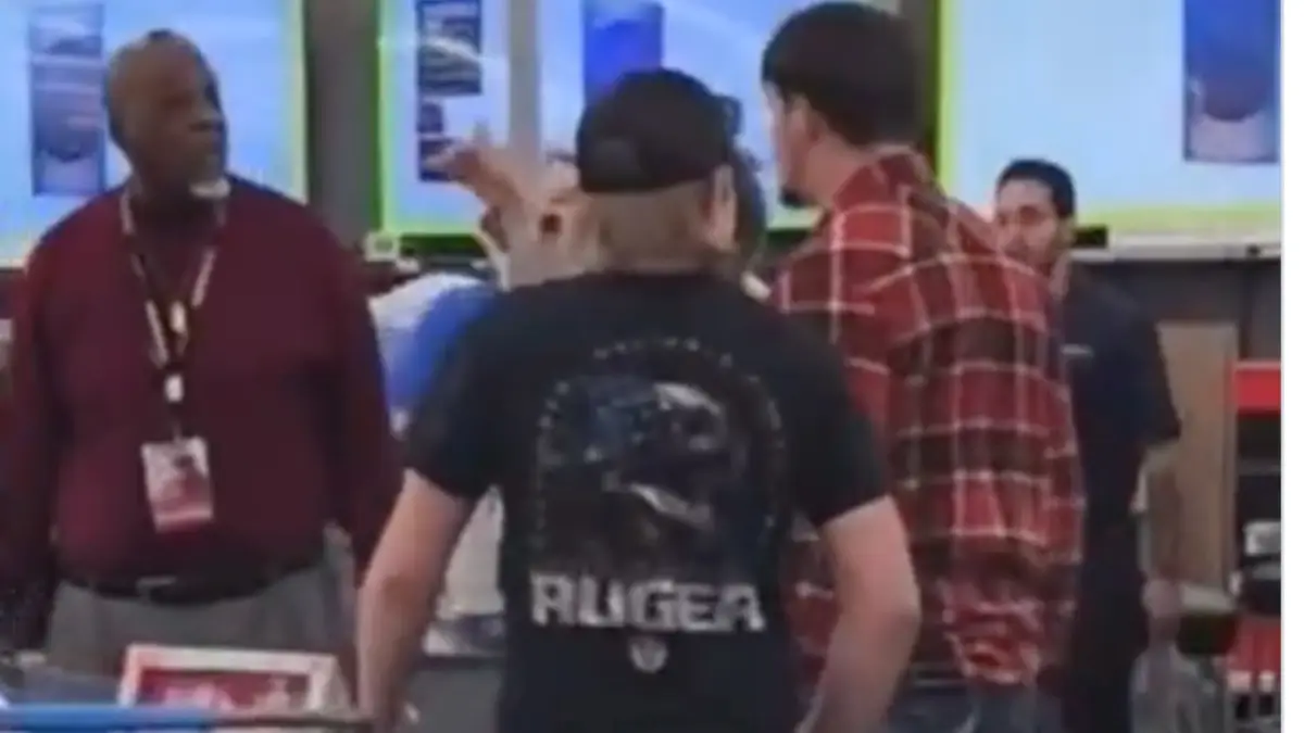 Elderly Black Man Being Spit on at Walmart By White Man — What Bystanders Did Next Has People Furious