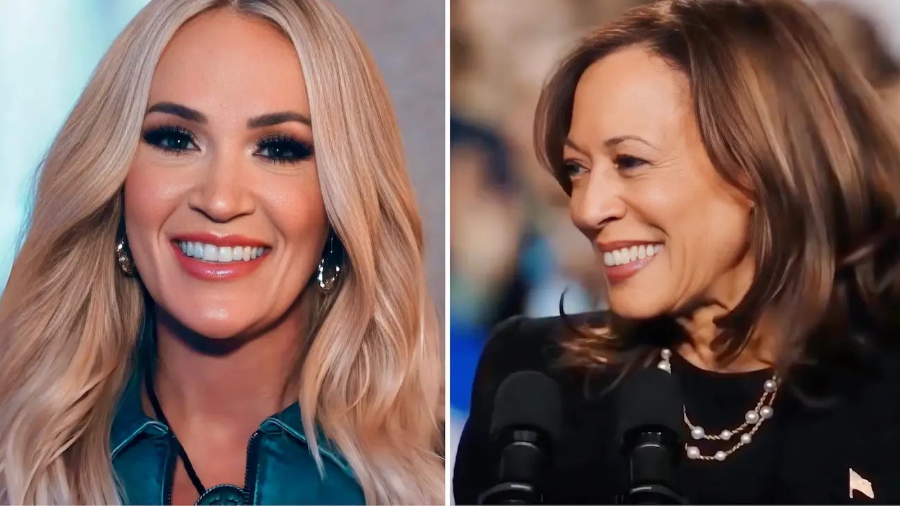 ‘Lemme Guess, You Didn't See Her’: Fans are calling out Carrie Underwood for seeming to snub Vice President Kamala Harris after her Inauguration performance (Photos: @carrieunderwood / Instagram; @kamalaharris / Instagram)
