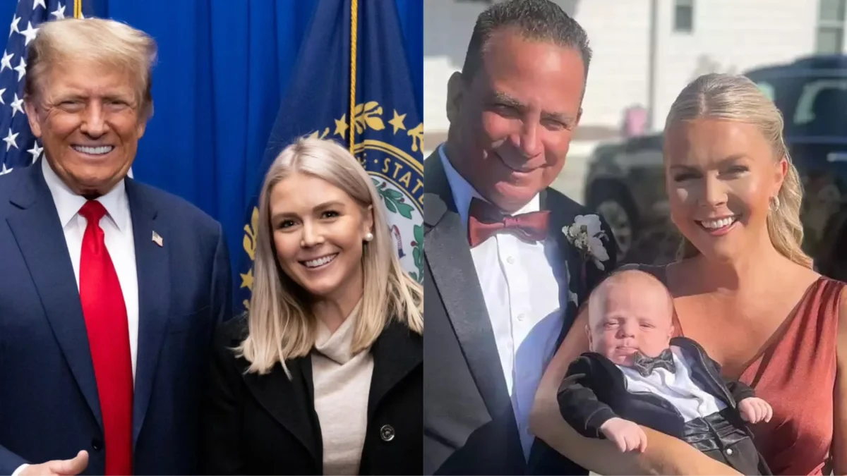 Karoline Leavitt makes press secretary debut causing fans poke into her marriage (Photos: @karolineleavitt/Instagram)
