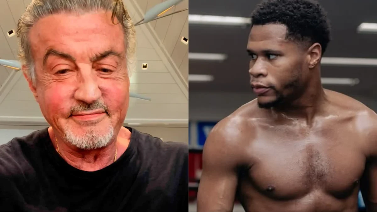 Devin Haney Makes Sylvester Stallone's 'Lethal' Boxing Gloves Comment Personal in Fiery Response to 'Balboa' Actor (Photos: @officialslystallone / Instagram; @realdevinhaney / Instagram)
